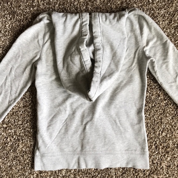 Abercrombie light gray Zip up Hoodie - Picture 2 of 3